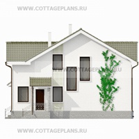 Фасады проект дома 14-26 общ. площадь 182,85 м2