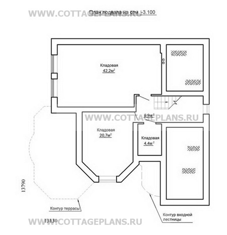 Поэтажные планы проект дома 31-81 общ. площадь 294,8м2