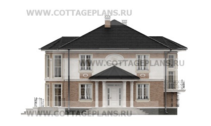 Фасады проект дома 71-07 общ. площадь 221,70 м2