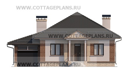 Фасады проект дома 08-15 общ. площадь 227,80 м2