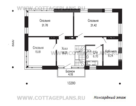Поэтажные планы проект дома 58-62 общ. площадь 182,92м2