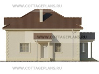 Фасады проект дома 20-50 общ. площадь 272,18 м2