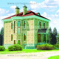 проект дома 80-02 общ. площадь 155,15м2