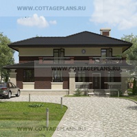 проект дома 76-00 общ. площадь 408,55 м2