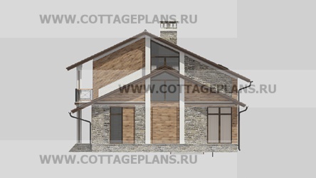 Фасады проект дома 29-55 общ. площадь 221,60 м2