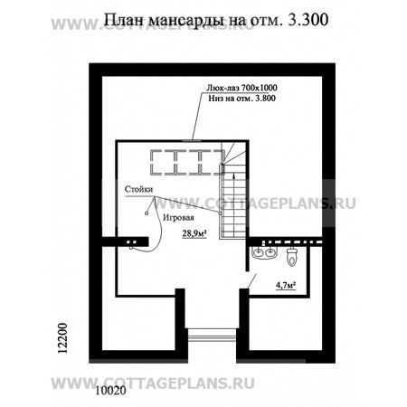 Поэтажные планы проект дома 82-73 общ. площадь 122,5 м2
