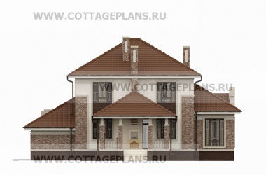 Фасады проект дома 29-26 общ. площадь 204,65 м2