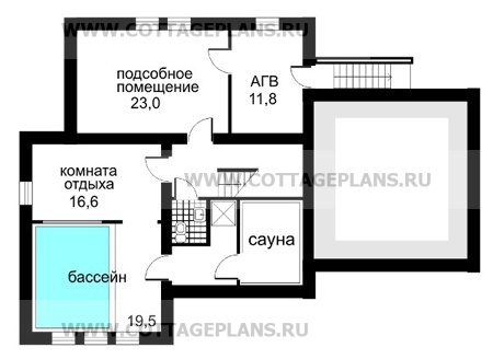 Поэтажные планы проект дома 30-04 общ. площадь 382,5м2