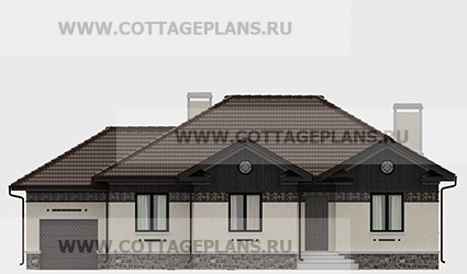 Фасады проект дома 90-20 общ. площадь 157,80 м2