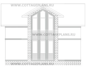 Фасады проект дома 22-60 общ. площадь 239,40 м2