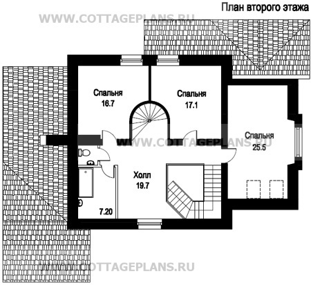 Поэтажные планы проект дома 47-23 общ. площадь 300,9 м2
