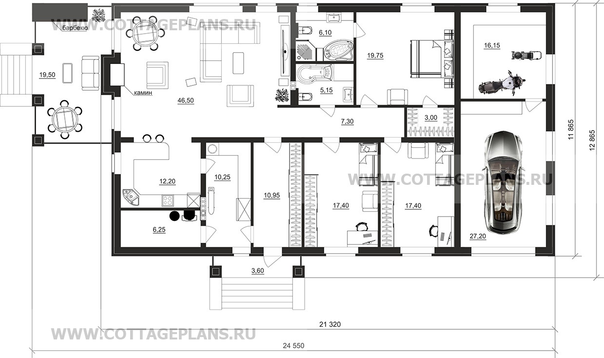 Поэтажные планы проект дома 700-92 общ. площадь 205,60 м2