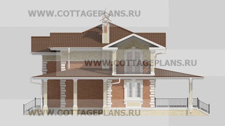 Фасады проект дома 23-57 общ. площадь 176,55 м2