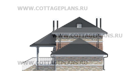 Фасады проект дома 74-06 общ. площадь 103,65 м2