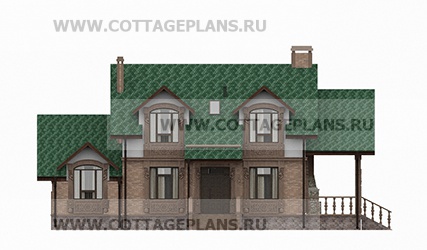 Фасады проект дома 74-45 общ. площадь 150,60 м2