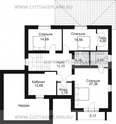 Поэтажные планы проект дома 30-71 общ. площадь 211,7м2