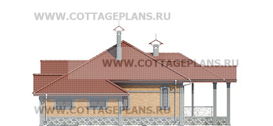 Фасады проект дома 27-23 общ. площадь 206,75 м2