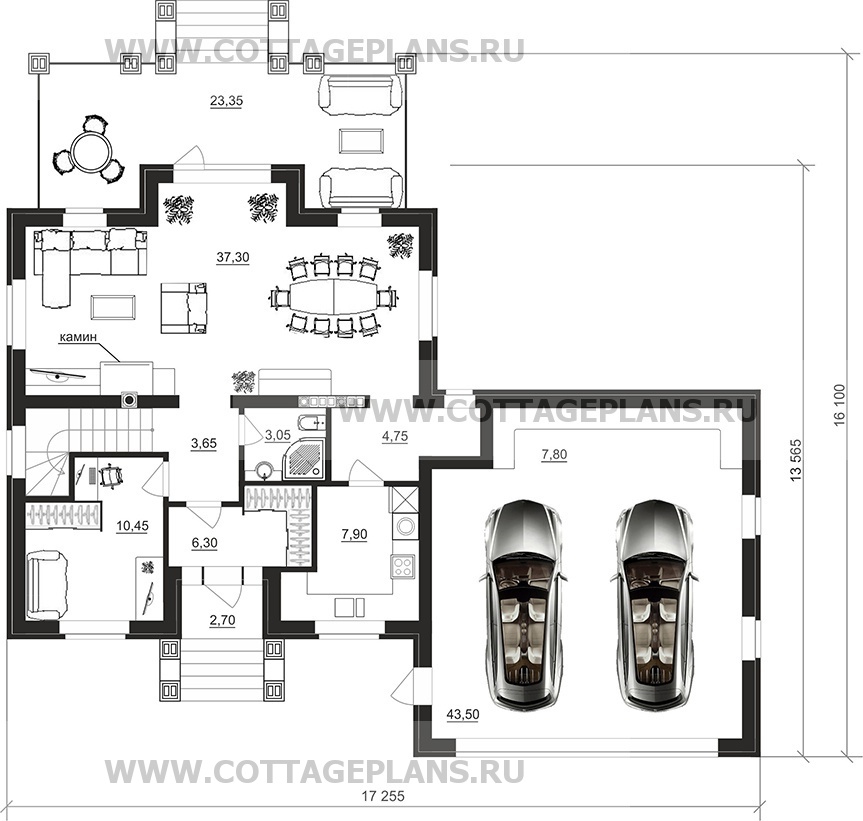 Поэтажные планы проект дома 78-12общ. площадь 228,25 м2