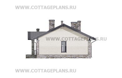 Фасады проект дома 700-93 общ. площадь 129,00 м2