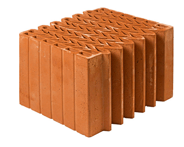 Самый теплоэффективный керамический блок Керакам Кайман30.