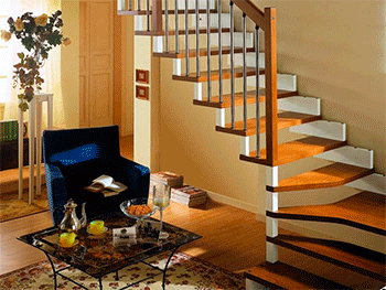Угловые лестницы для серии домов Зетта и Диадема