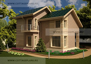 проект дома 14-87 общ. площадь 190,08 м2