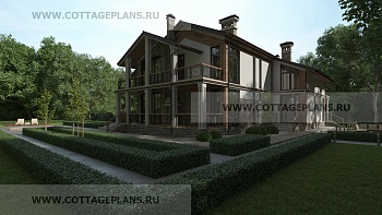 проект дома 09-04 общ. площадь 315,30 м2