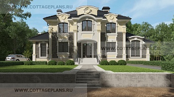 проект дома 71-18 общ. площадь 380,95 м2