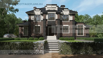 проект дома 71-68 общ. площадь 380,95 м2