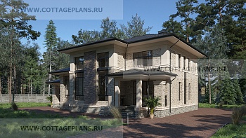 проект дома 203-32 общ. площадь 470,15 м2