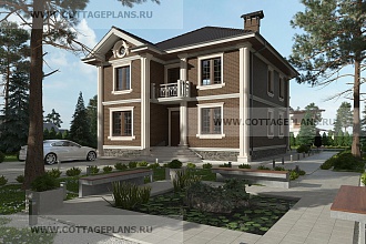 проект дома 206-30 общ. площадь 216,15 м2