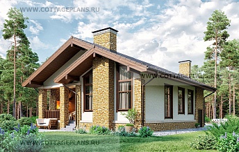 проект дома 902-72 общ. площадь 68,25м2