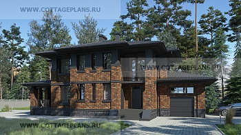 проект дома 201-88 общ. площадь 348,60 м2