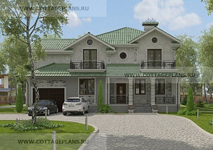 проект дома 16-55 общ. площадь 324,45 м2