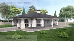Каталог проекты домов из пеноблоков проект дома 27-09 общ. площадь 146,50м2