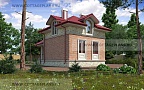 проект дома 74-01 общ. площадь 60,95 м2
