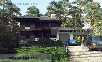 проект дома 20-75 общ. площадь 364,15 м2