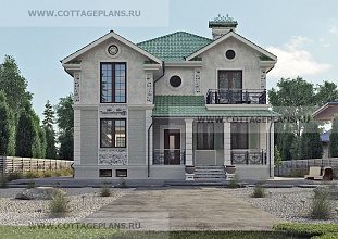 проект дома 14-05 общ. площадь 202,45 м2