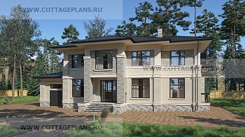 проект дома 202-81 общ. площадь 264,55 м2