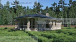 Каталог проекты домов из пеноблоков проект дома 90-62 общ. площадь 144,30м2