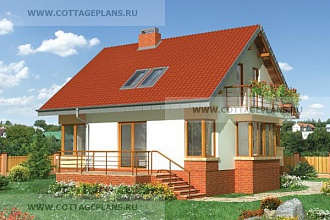 проект дома 60-49 общ. площадь 120,50 м2