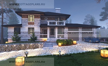 проект дома 15-56 общ. площадь 508,00 м2