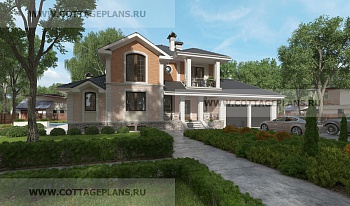 проект дома 14-52 общ. площадь 309,30 м2