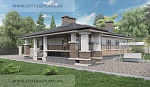 проект дома 08-08 общ. площадь 318,00 м2