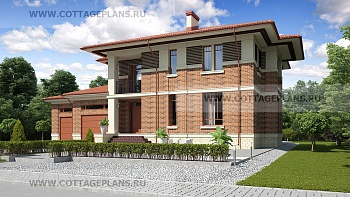 проект дома 76-68 общ. площадь 291,45 м2