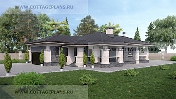 проект дома 08-10 общ. площадь 373,60 м2