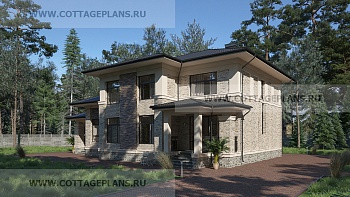 проект дома 202-56 общ. площадь 339,80 м2