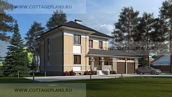 проект дома 17-02 общ. площадь 353,70 м2