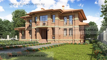 проект дома 201-32 общ. площадь 384,90 м2