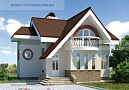 Каталог проекты домов из пеноблоков проект дома 58-74 общ. площадь 131,86м2